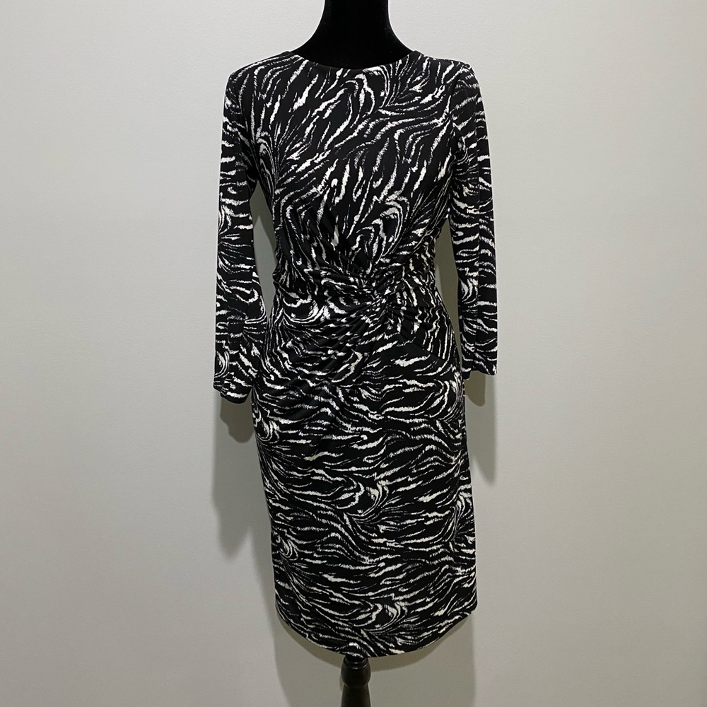 Kenneth Cole New York dress, size S, black/white
